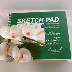 New| Sketchbook| 100 pages |Acid Free
